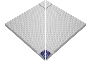 Pötigen Kobalt Mavisi İç Köşe Tutamak 295x245x20 mm