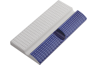 Pötigen Kobalt Mavisi Oluklu Tutamak 122x245x20 mm