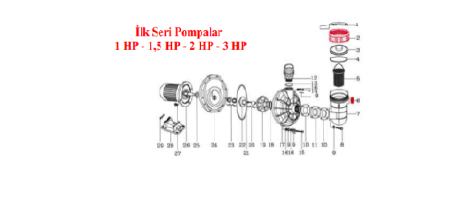 İlk Seri Difüzör Contası No:18