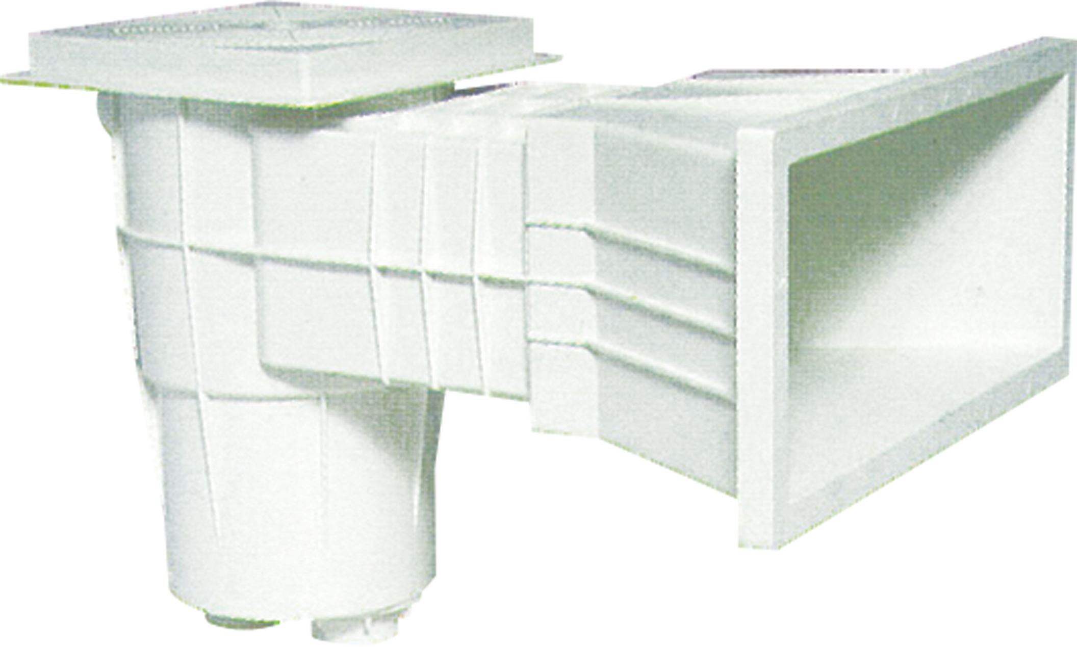 Geniş Ağızlı Kare Kapak Skimmer Yüzer Kapaklı