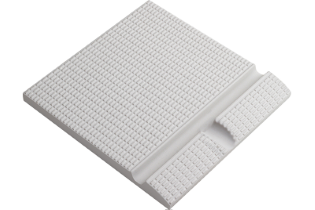 Pötigen Sırsız Oluklu Tutamak 245x245x20 mm