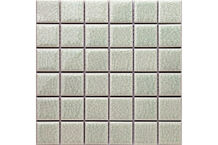 Porselen Mozaik Format 50x50 mm Yaprak 306x306 mm Sırsız Seramik