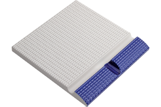 Pötigen Kobalt Mavisi Oluklu Tutamak 245x245x20 mm