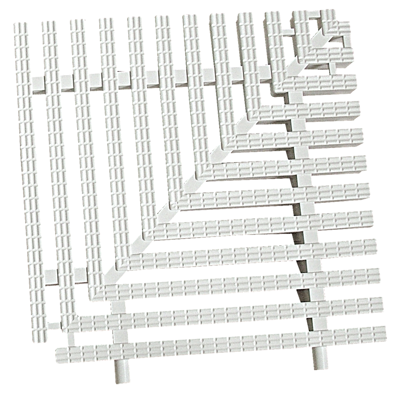 20 cm Klasik Desen 90° Izgara Tipi Köşe Parçası
