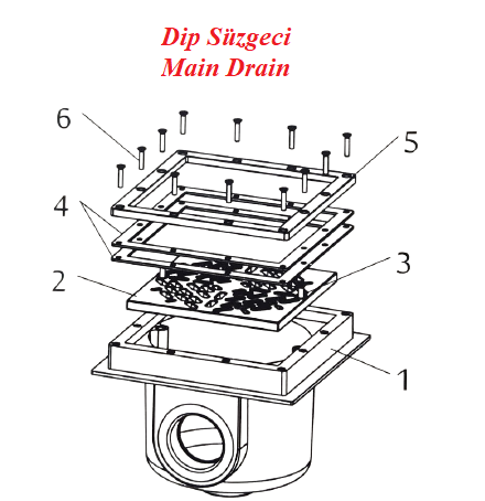 Dip Süzgeci Kapağı No:2