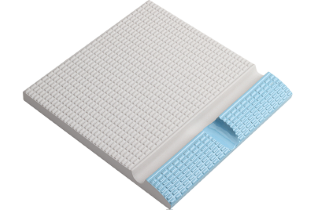 Pötigen Havuz Mavisi Oluklu Tutamak 245x245x20 mm