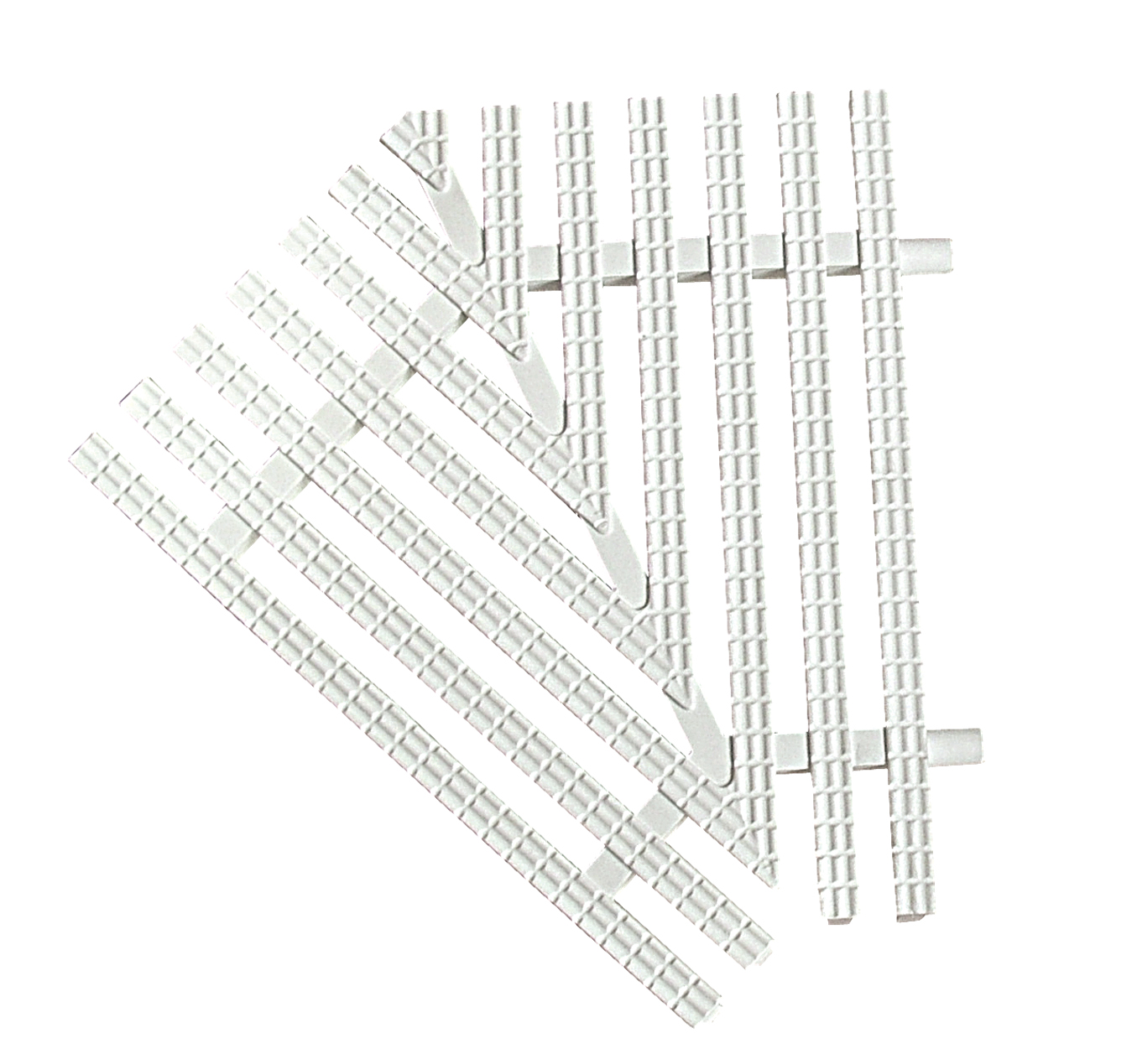 20 cm Klasik Desen 45° Izgara Tipi Köşe Parçası