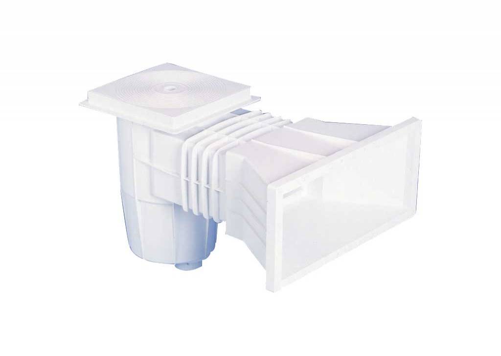 Geniş Ağızlı Kare Kapak Skimmer, Yüzer Kapaklı