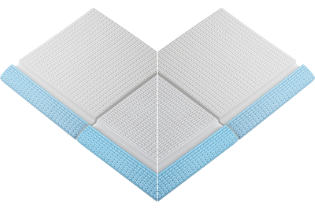 Pötigen Havuz Mavisi Dış Köşe Tutamak 295x245x20 mm