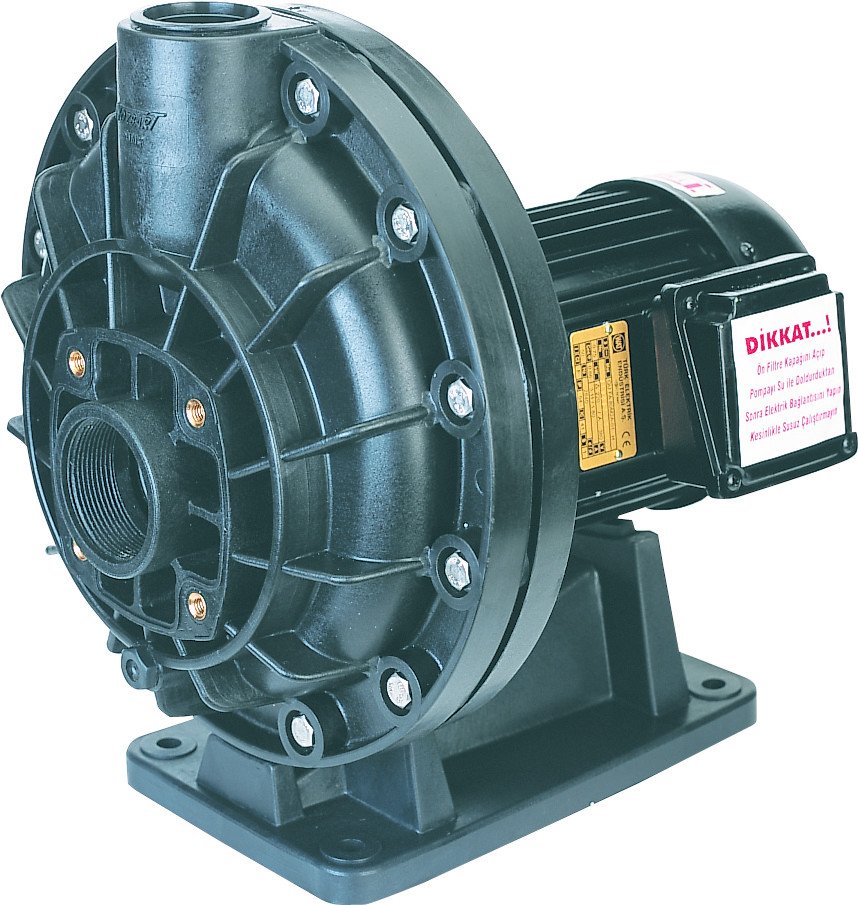 1.5 Hp Önflitresiz Asit Pompası - Trifaze