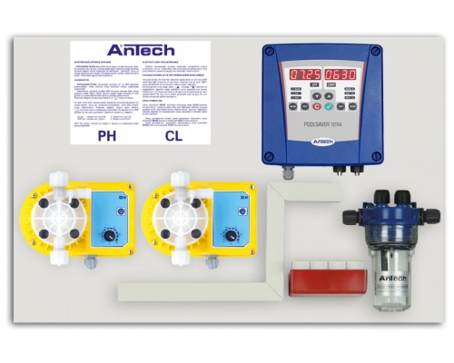 Havuz Kontrol Sistemi 4 LS (pH & ORP) Seviye Sensörleri Dahil